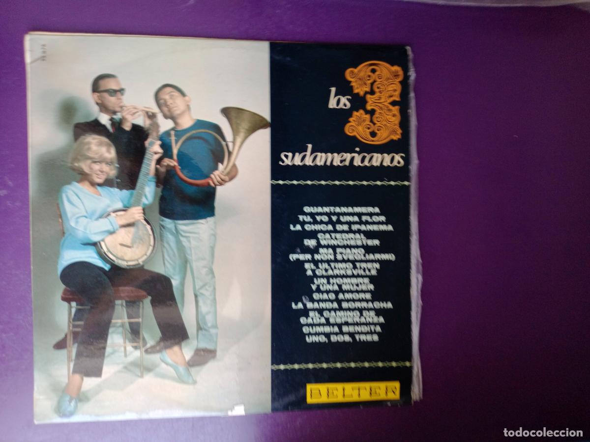 Discos de vinilo: LOS 3 TRES SUDAMERICANOS - LP BELTER 1967 - GUANTANAMERA + 11 - CUMBIA POP 60'S