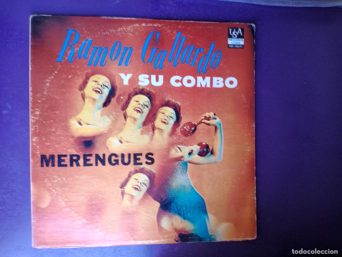 Discos de vinilo: Ramon Gallardo Y Su Combo &lrm;&ndash; Merengues - LP USA RECORDS 196? PUERTO RICO - TUMBA, RAFAEL MARTINEZ