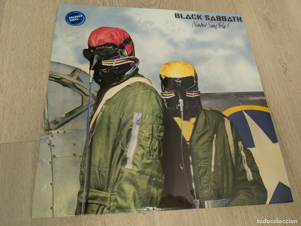 Discos de vinilo: BLACK SABBATH - NEVER SAY DIE ..LP - VERTIGO - VINILO DE COLOR - COMPLETAMENTE NUEVO - PRECINTADO