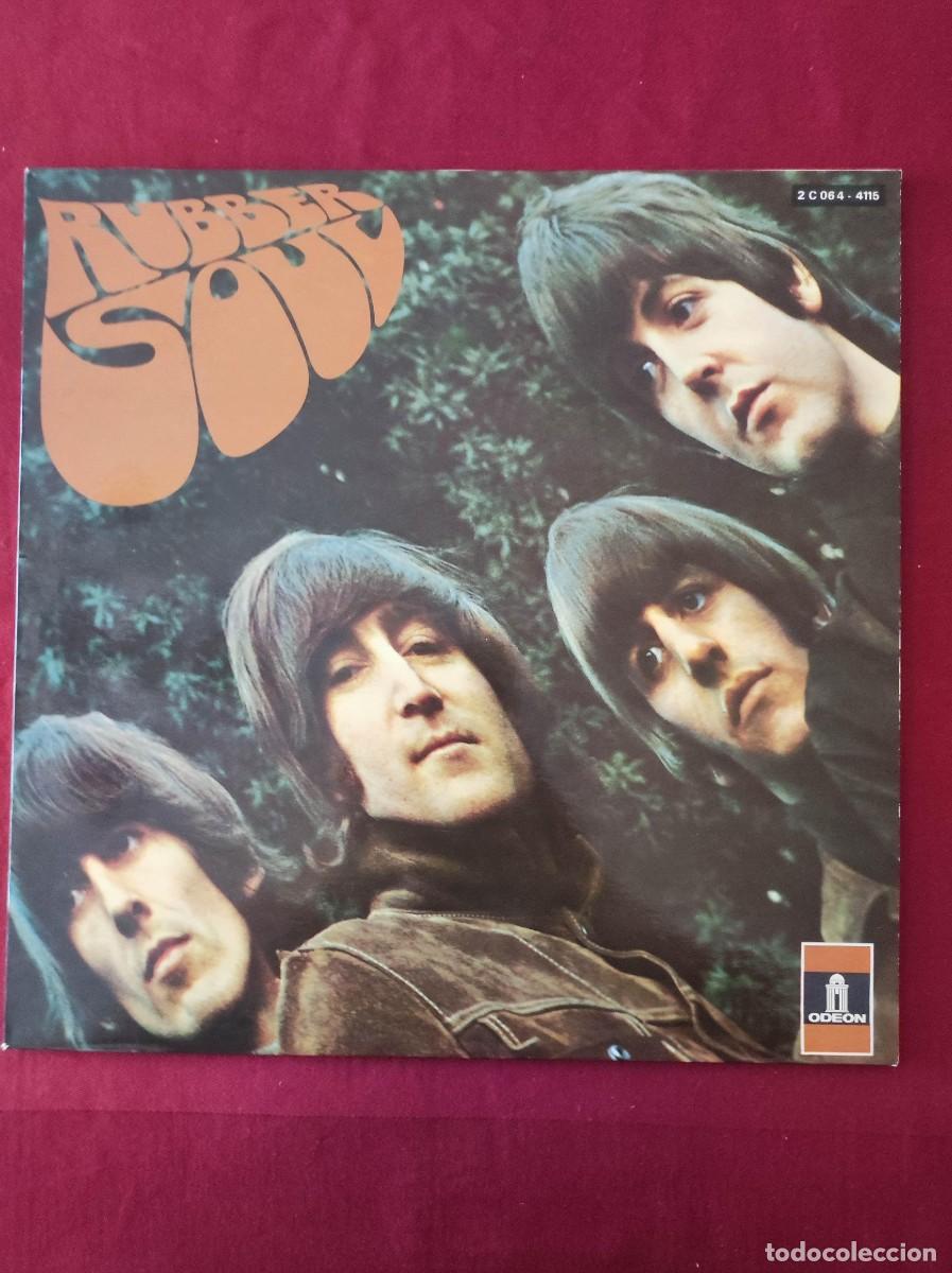 Discos de vinilo: The beatles - rubber soul (lp - edici&oacute;n francesa path&eacute; marconi 2c 064-04115)