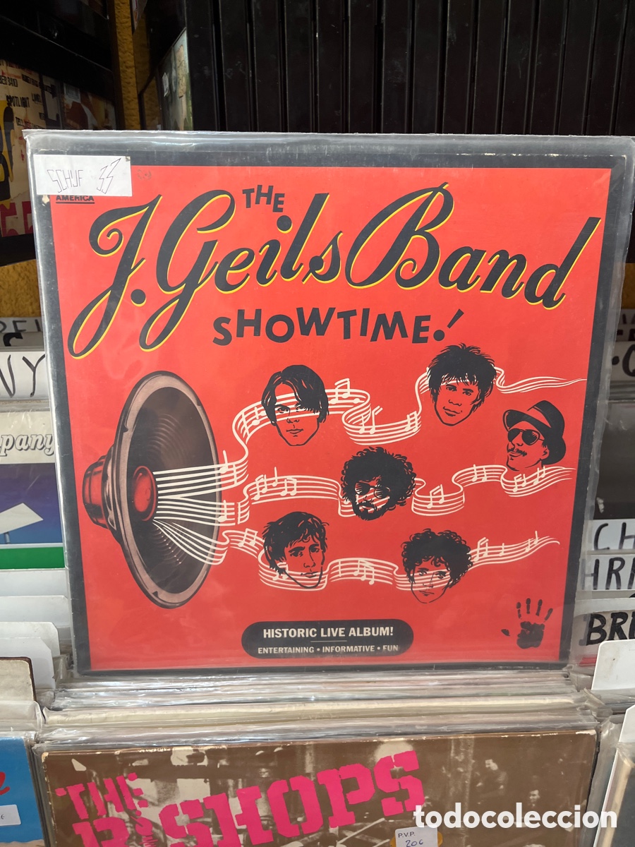 Discos de vinilo: the j geils band showtime
