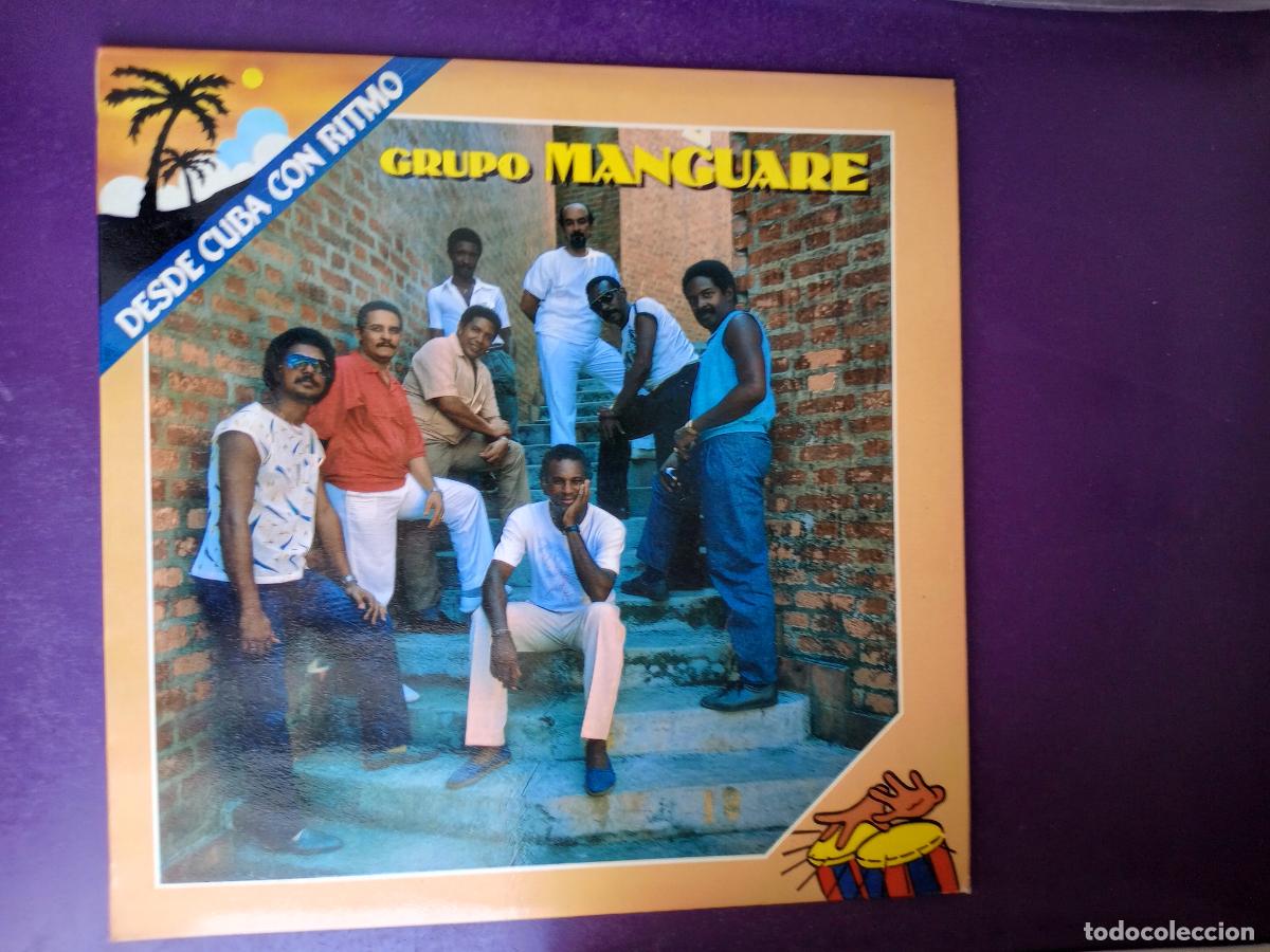 Discos de vinilo: Grupo Manguare - LP FONOMUSIC 1988 - CUBA, SON, FOLK