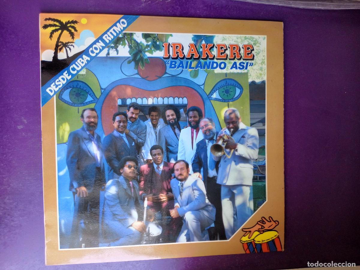 Discos de vinilo: Grupo Irakere &lrm;&ndash; Bailando As&iacute; - LP FONOMUSIC 1988 - CUBA, SON, FOLK