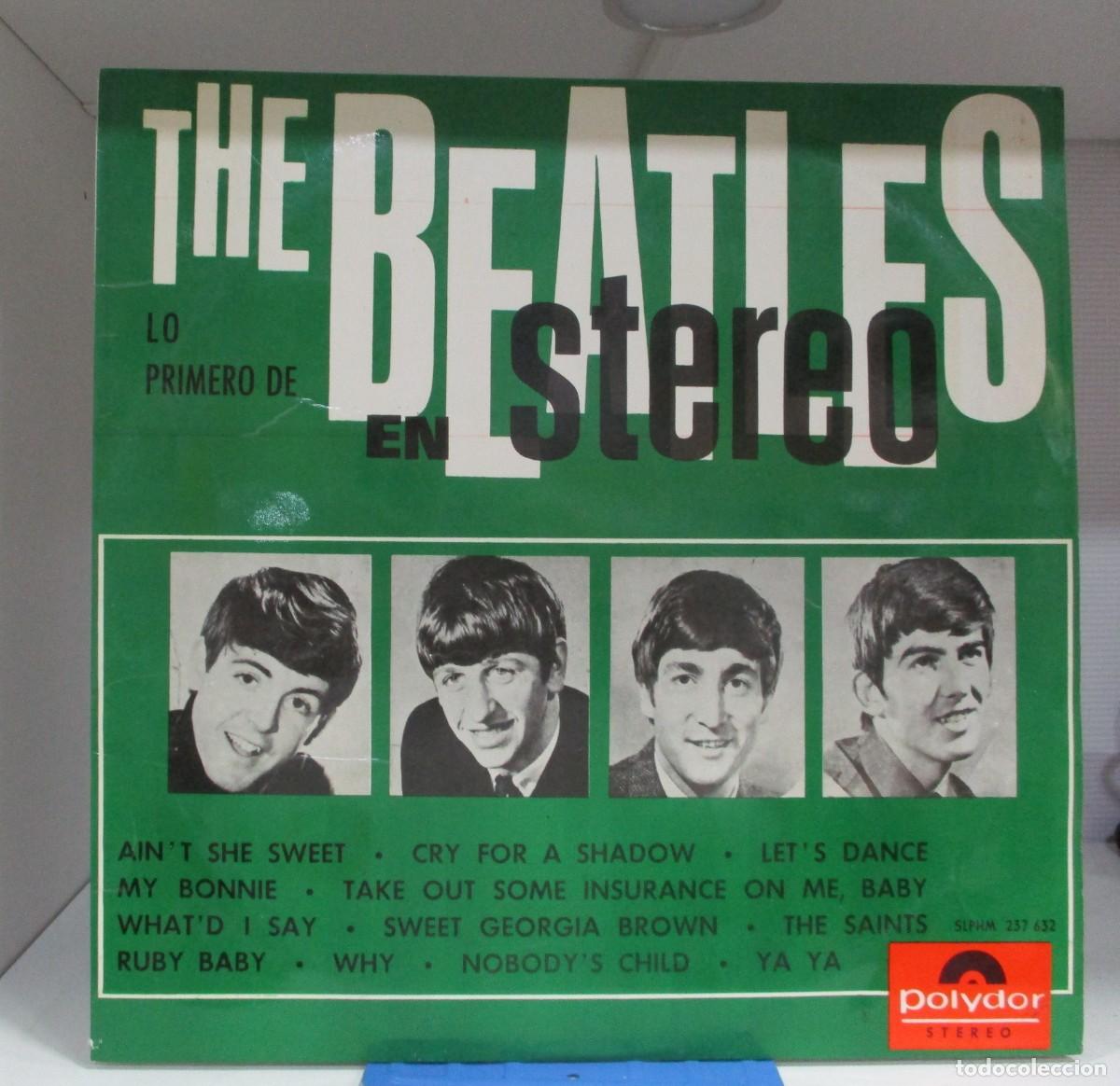 Discos de vinilo: DISCO VINILO - THE BEATLES: LO PRIMERO EN STEREO (L.P.) - POLYDOR ORIGINAL - 1964.