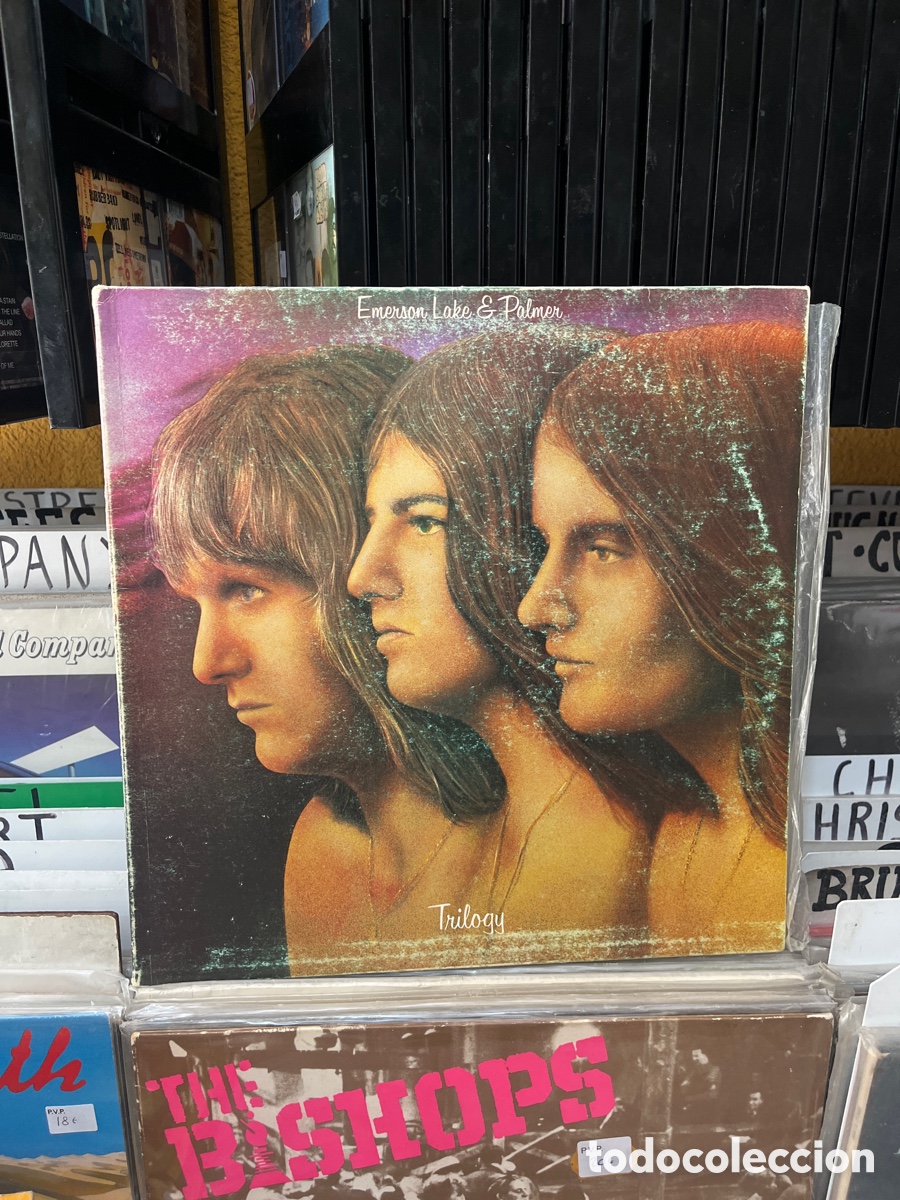 Discos de vinilo: emerson lake & palmer trilogy