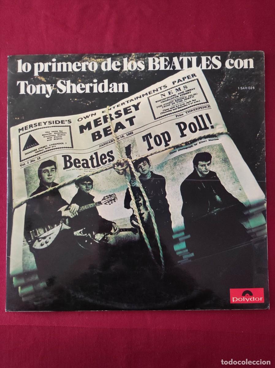 Discos de vinilo: The beatles - lo primero de los beatles con tony sheridan (doble lp 1974 - edici&oacute;n polydor 24 37 228