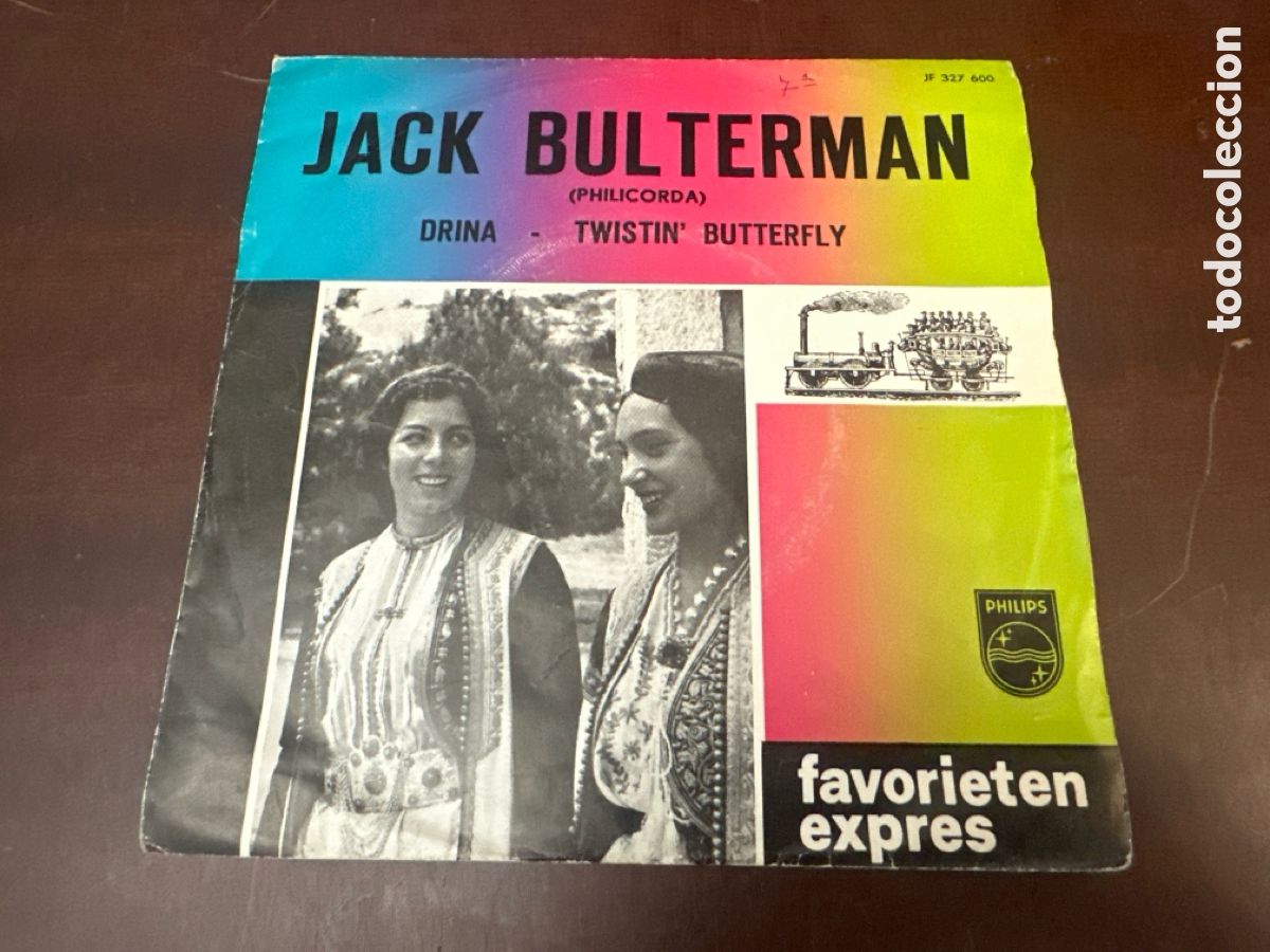 Discos de vinilo: JACK BULTERMAN. DRINA, TWISTIN, BUTTERFLY