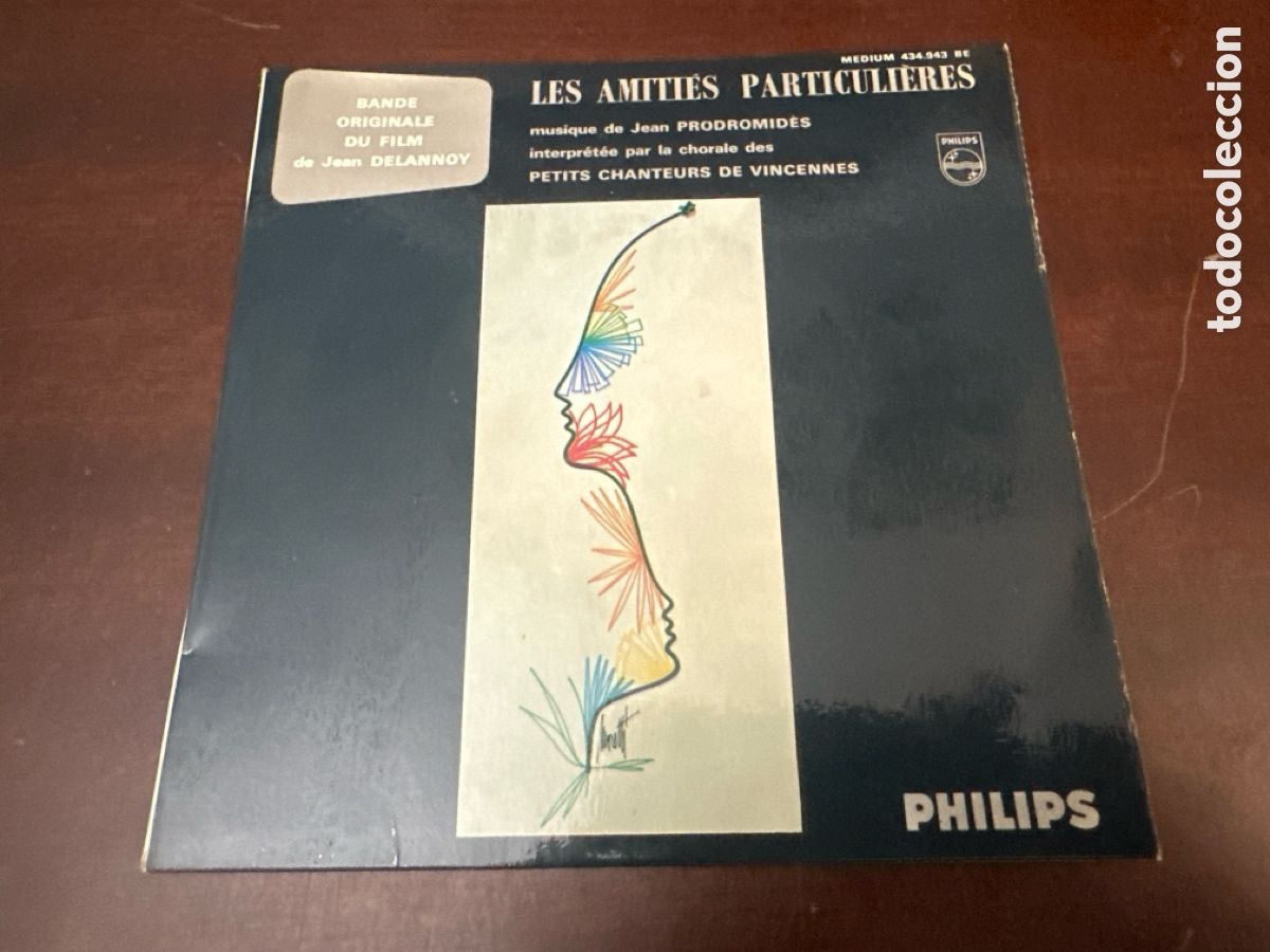 Discos de vinilo: JEAN PRODROMIDES. Les amities particulieres. - Foto 5