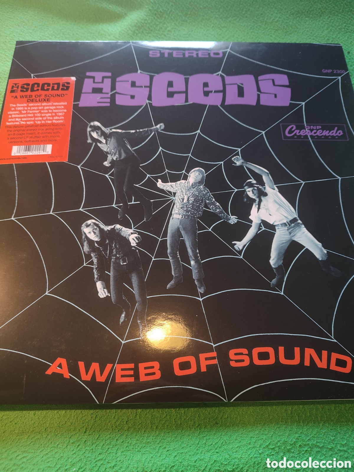 Discos de vinilo: The Seeds - A web of sound Reedici&oacute;n