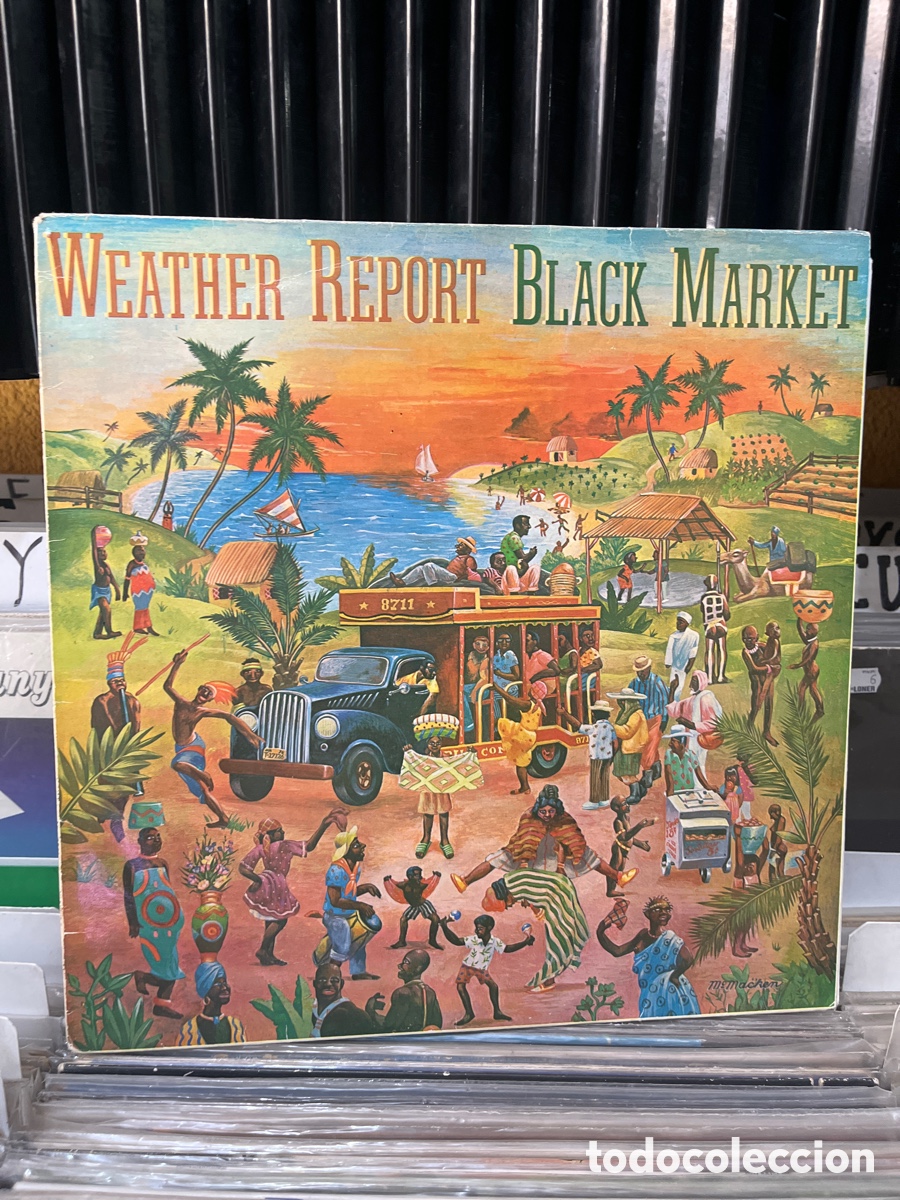 Discos de vinilo: weather report black market