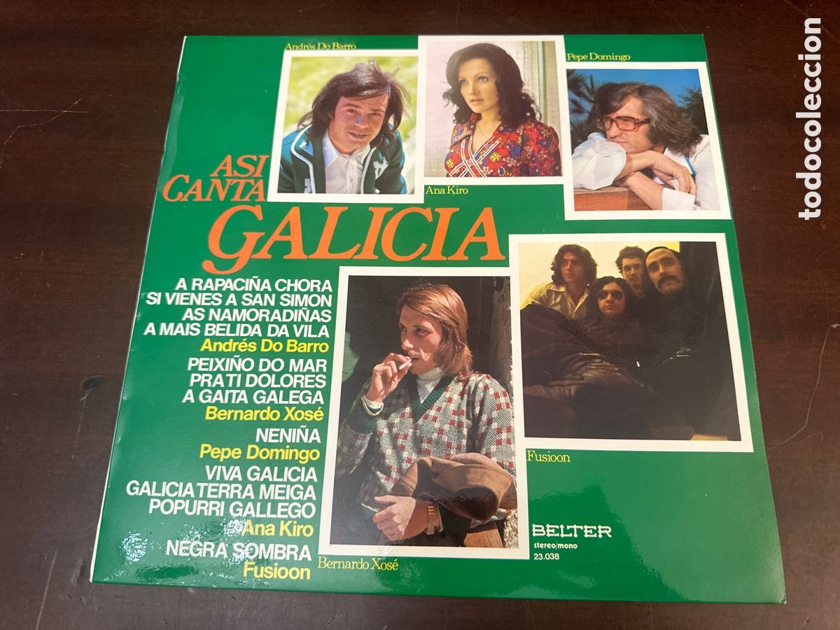 Discos de vinilo: ASI CANTA GALICIA - 1975 BELTER 23.038