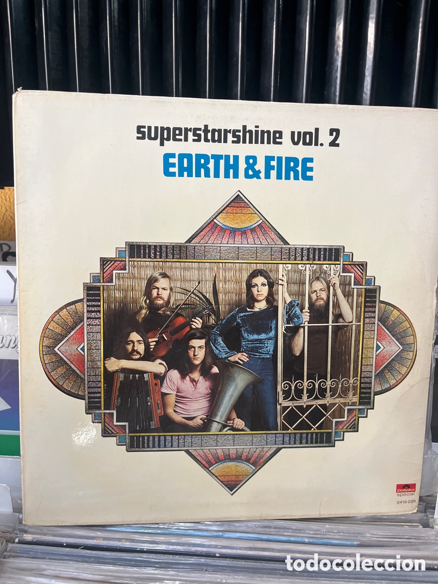 Discos de vinilo: superstarshine earth & fire