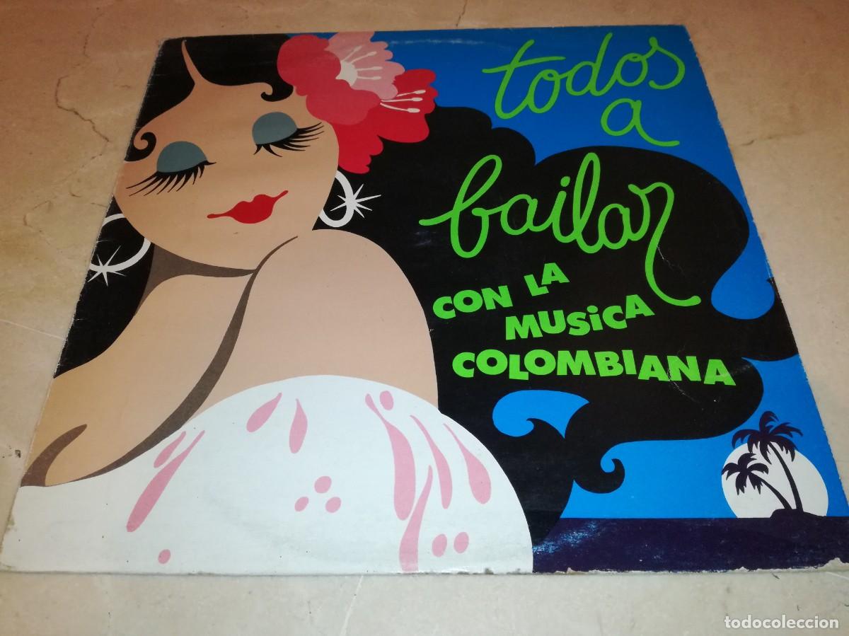 Discos de vinilo: TODOS A BAILAR CON LA MUSICA COLOMBIANA-ORIGINAL ESPA&Ntilde;OL 1980
