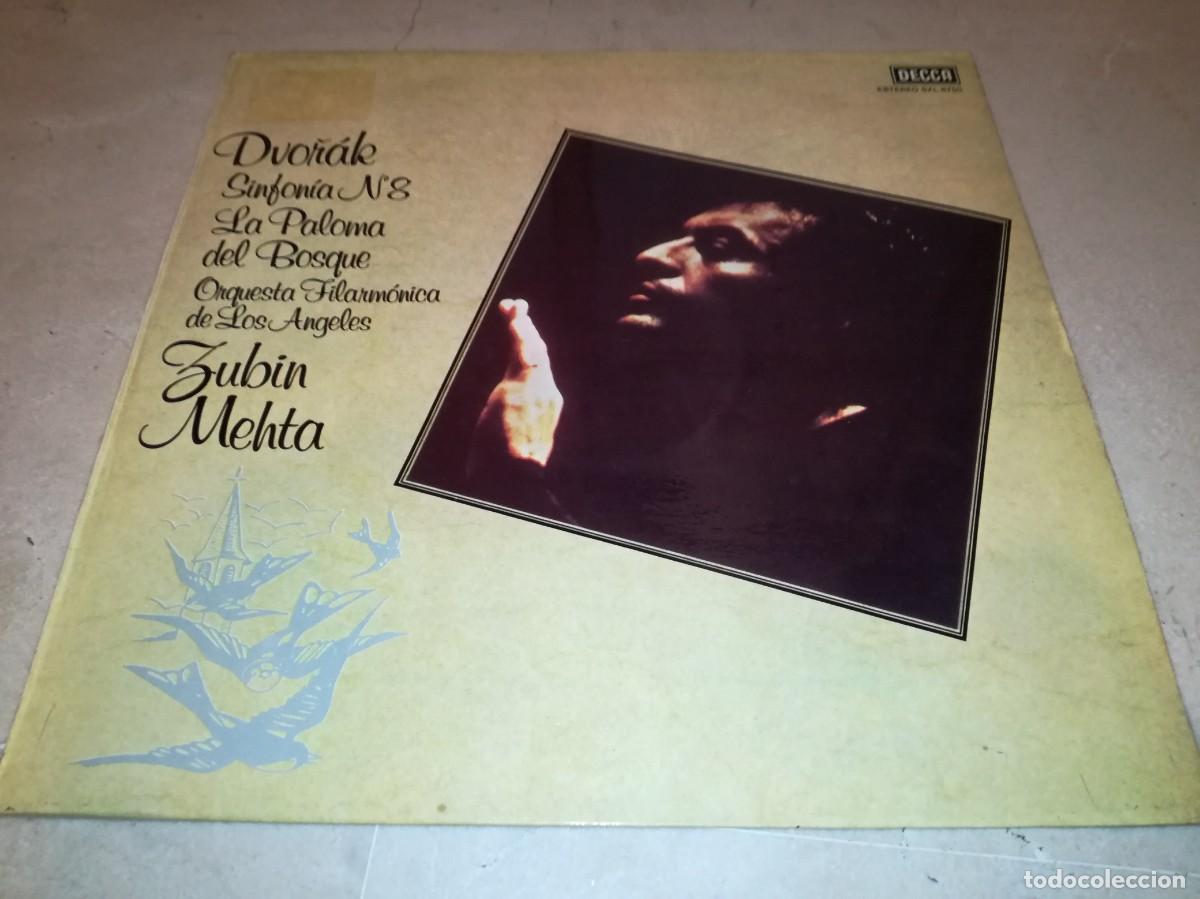 Discos de vinilo: DVOR&Aacute;K-SINFON&Iacute;A N&ordm; 8-FILARMONICA DE LOS ANGELES