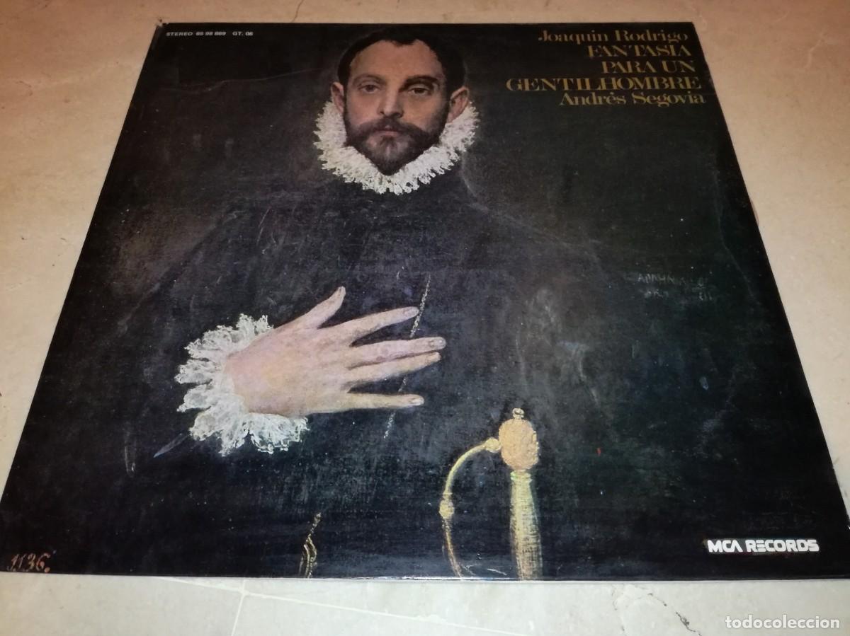 Discos de vinilo: FANTASIA PARA UN GENTILHOMBRE-JOAQUIN RODRIGO-ANDRES SEGOVIA