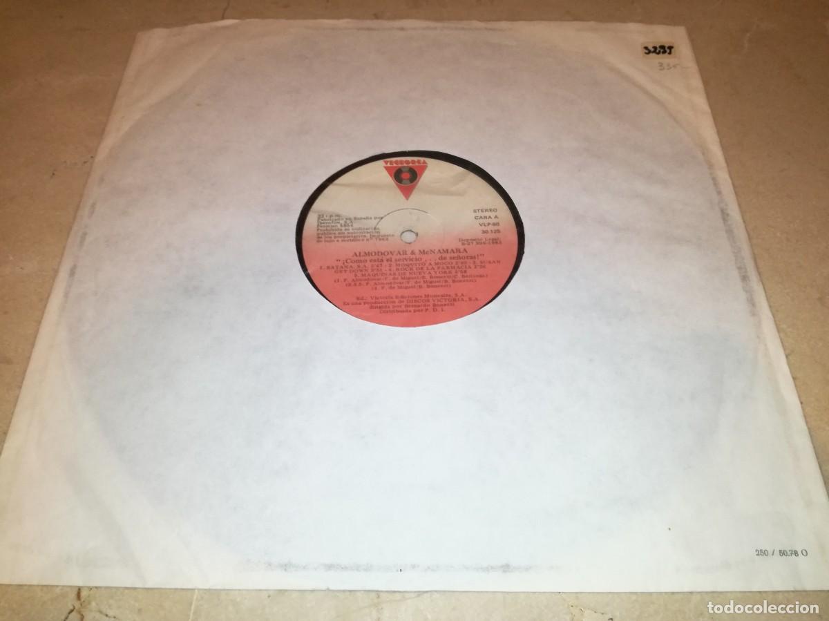 Discos de vinilo: VINILO DE ALMODOVAR & McNAMARA-&iexcl;COMO EST&Aacute; EL SERVICIO... DE SE&Ntilde;ORAS!-ORIGINAL 1983
