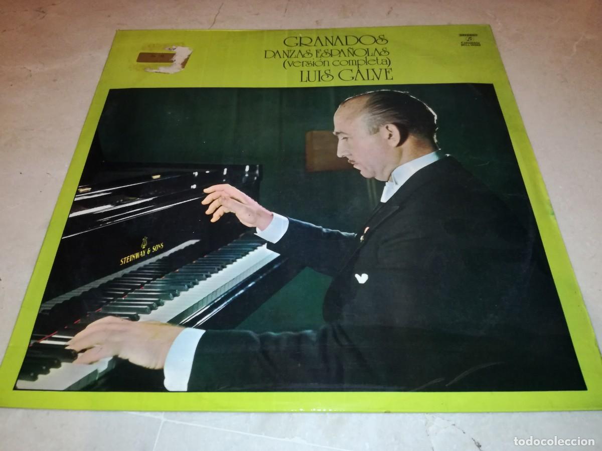 Discos de vinilo: GRANADOS-DANZAS ESPA&Ntilde;OLAS-LUIS GALVE-ORIGINAL ESPA&Ntilde;OL 1972