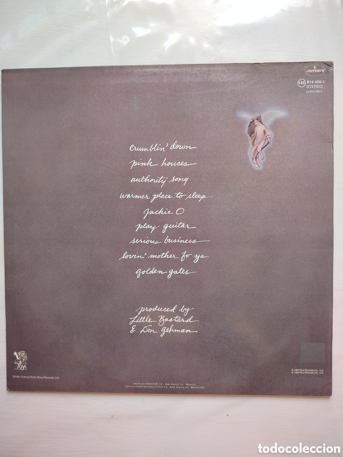 Discos de vinilo: John Cougar Mellencamp LP - Foto 2