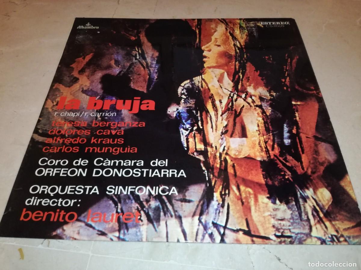 Discos de vinilo: LA BRUJA-BENITO LAURET-EDICI&Oacute;N ESPA&Ntilde;OLA