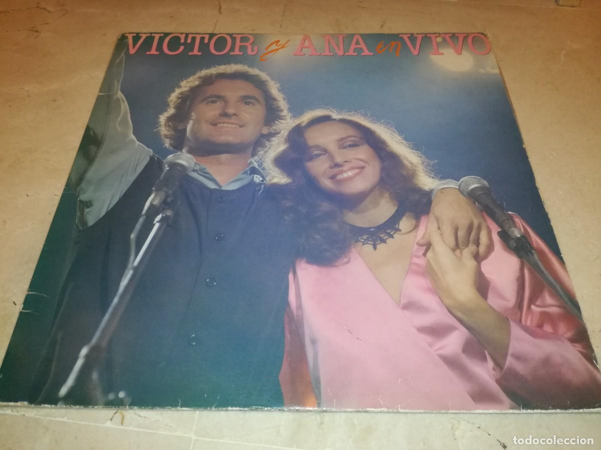 Discos de vinilo: VICTOR MANUEL Y ANA BELEN EN VIVO-DOBLE LP-ORIGINAL 1983