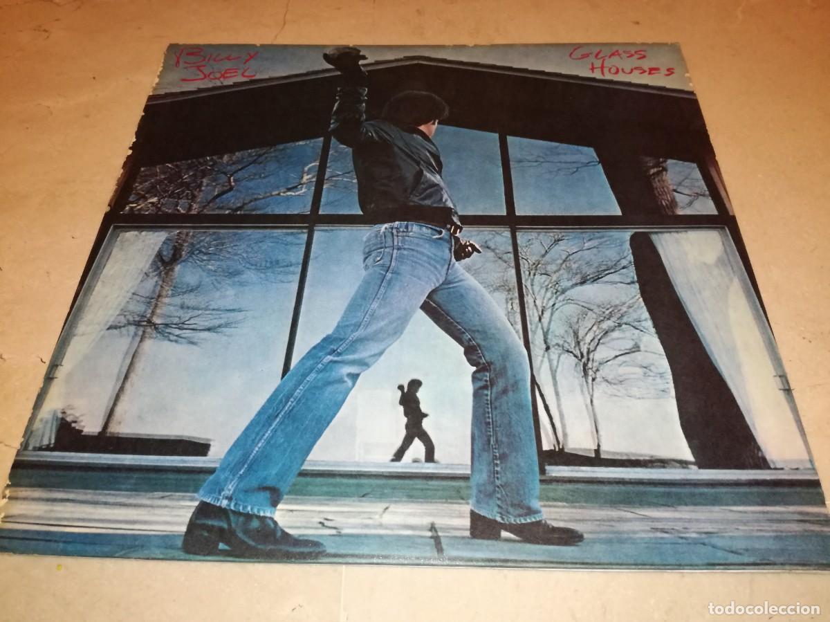 Discos de vinilo: BILLY JOEL-GLASS HOUSES-CONTIENE ENCARTE-ORIGINAL 1980-VINILO EN MUY BUEN ESTADO