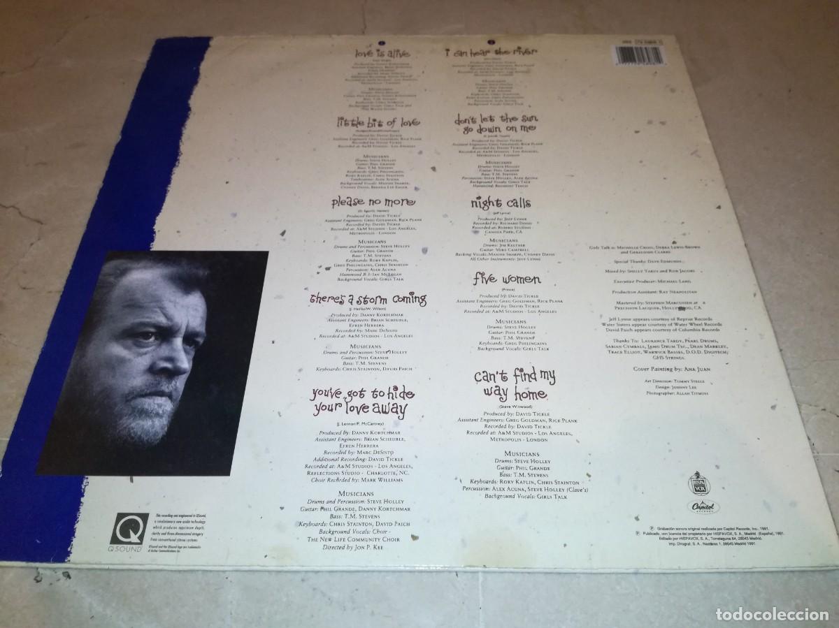Discos de vinilo: JOE COCKER-NIGHT CALLS-ORIGINAL ESPA&Ntilde;OL 1991 - Foto 2