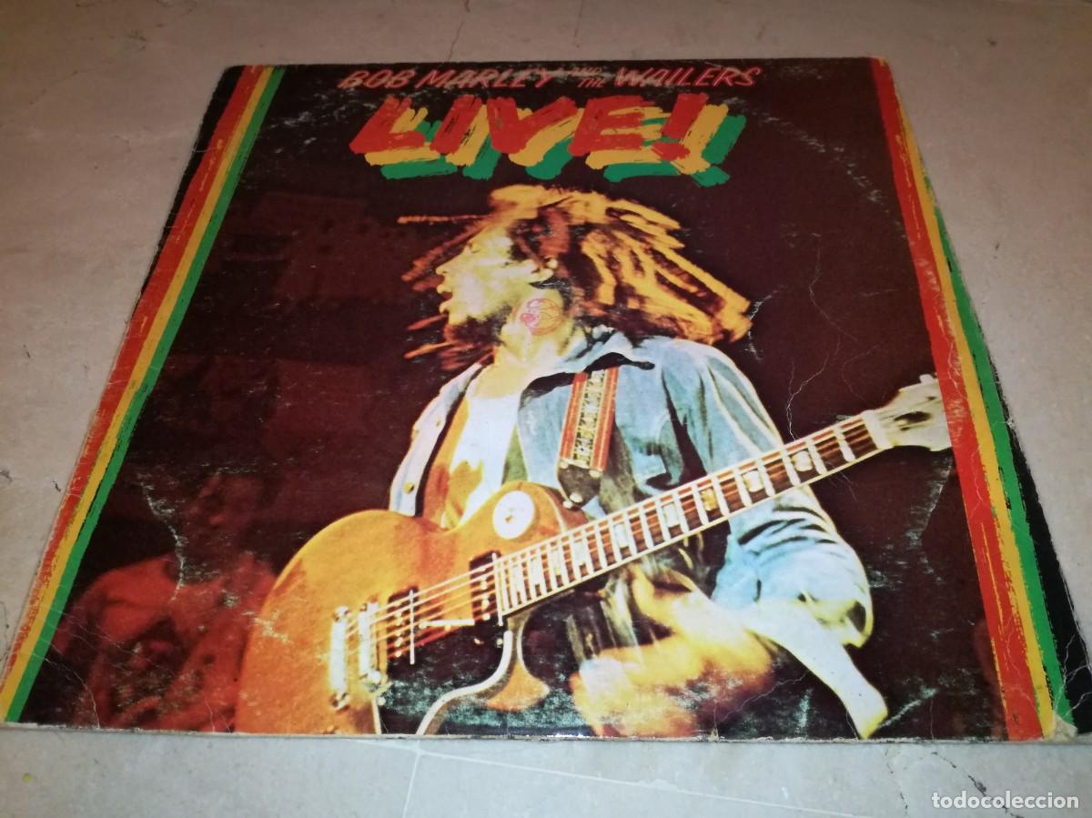 Vinyl-Schallplatten: BOB MARLEY AND THE WAILERS LIVE!-ORIGINAL UK