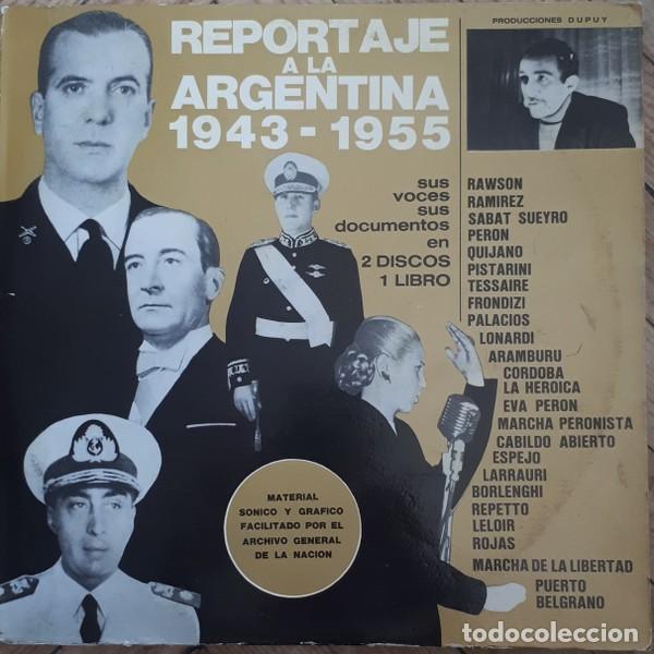 Discos de vinilo: Alfredo Dupuy - &ndash; Reportaje A La Argentina 1943-1955 - 2 x LP + Libreto