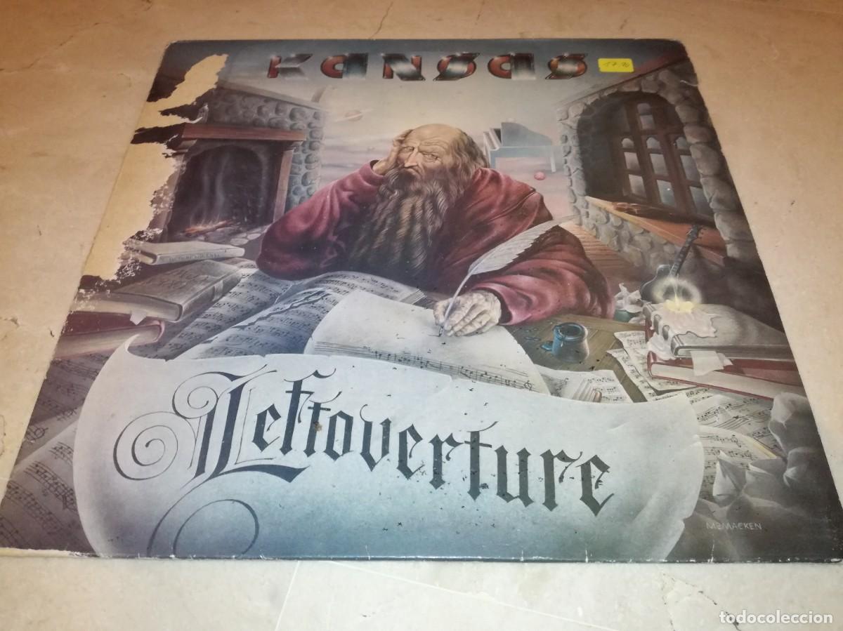 Discos de vinilo: KANSAS-LEFTOVERTURE-LP