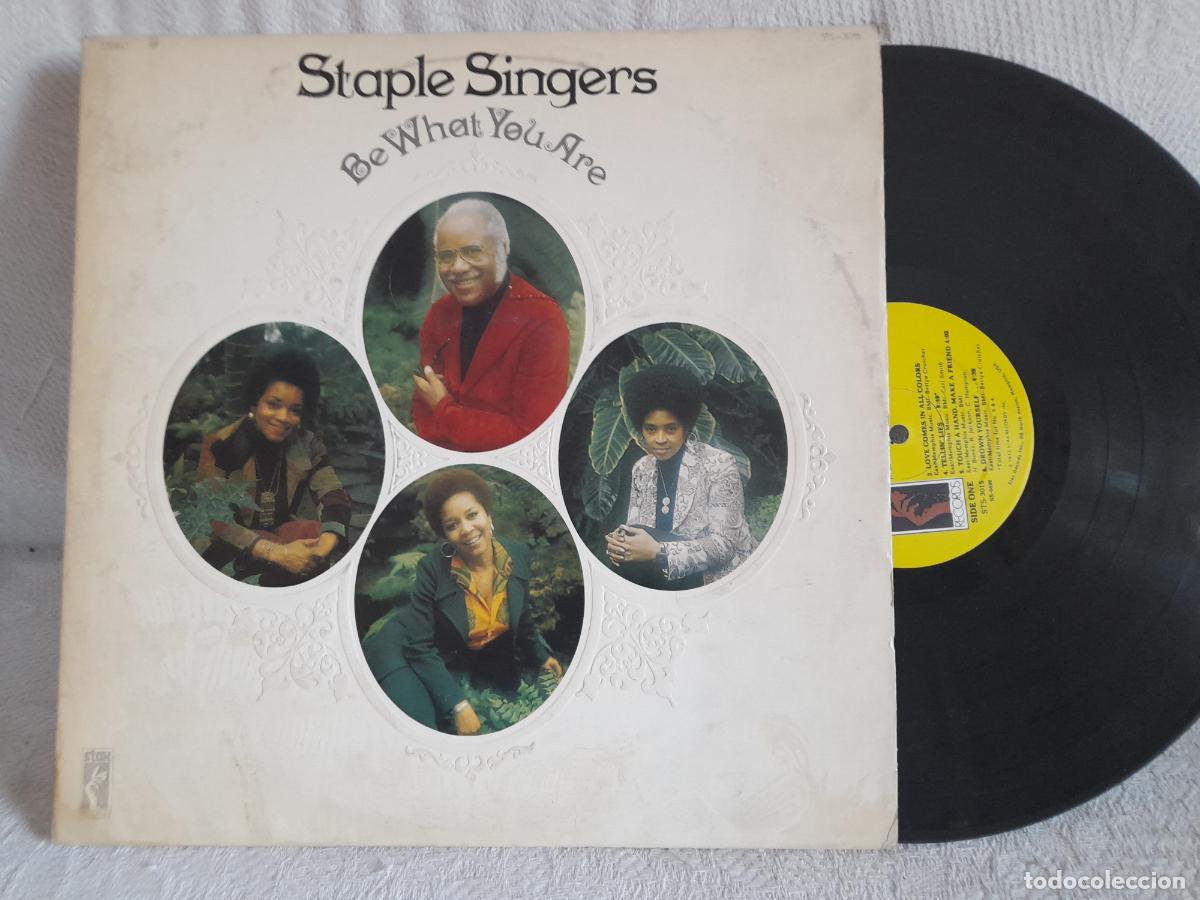 Discos de vinilo: STAPLE SINGERS Be What Your Are Lp Oginal USA 1973 Excelente.Ver titulos y dem&aacute;s informaci&oacute;n en fot