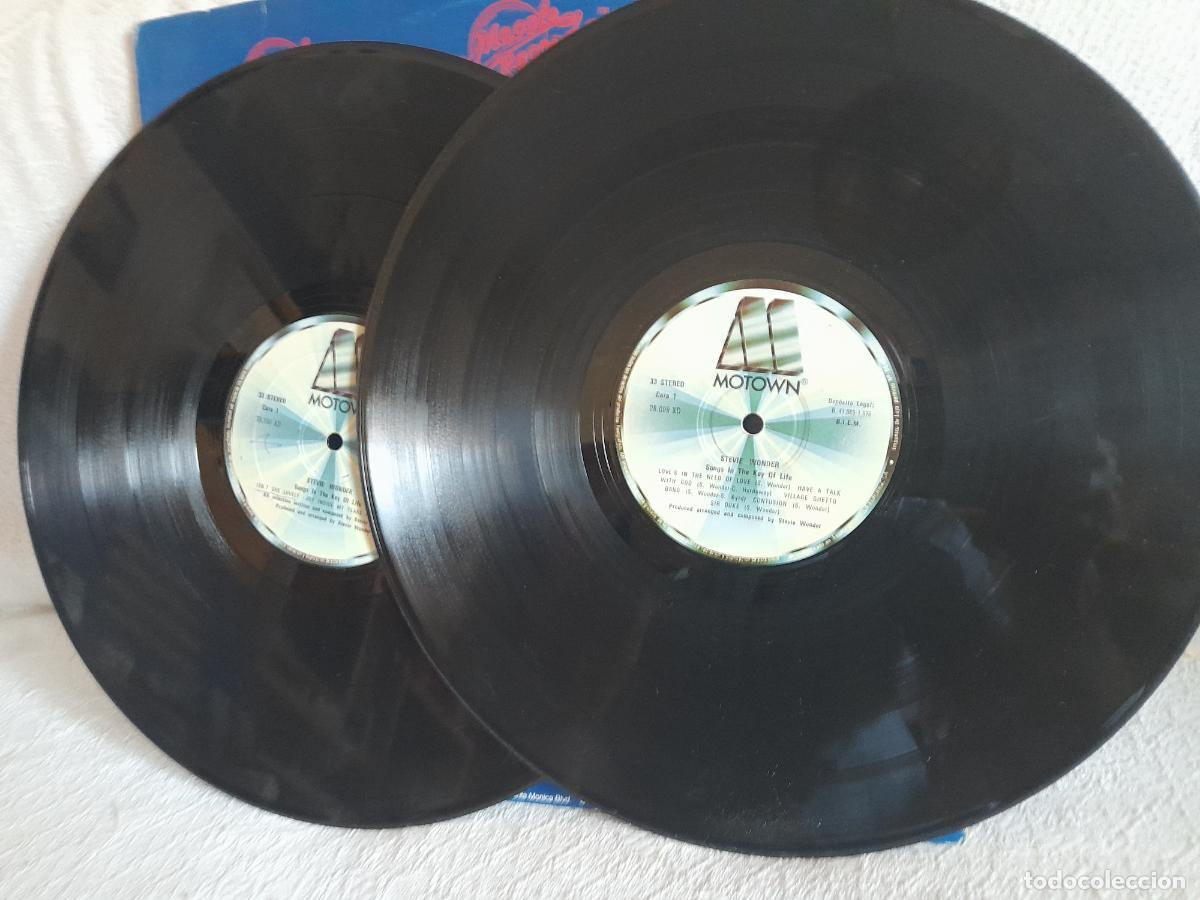 Discos de vinilo: STEVIE WONDER Song in The key of life doble Lp sin portada .Ver titulos y dem&aacute;s informaci&oacute;n en fotos