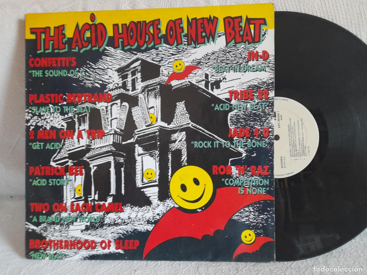 Discos de vinilo: THE ACID HOUSE OF NEW BEAT Lp Excelente estado .Ver titulos y dem&aacute;s informaci&oacute;n en fotos.Pedido m&iacute;ni