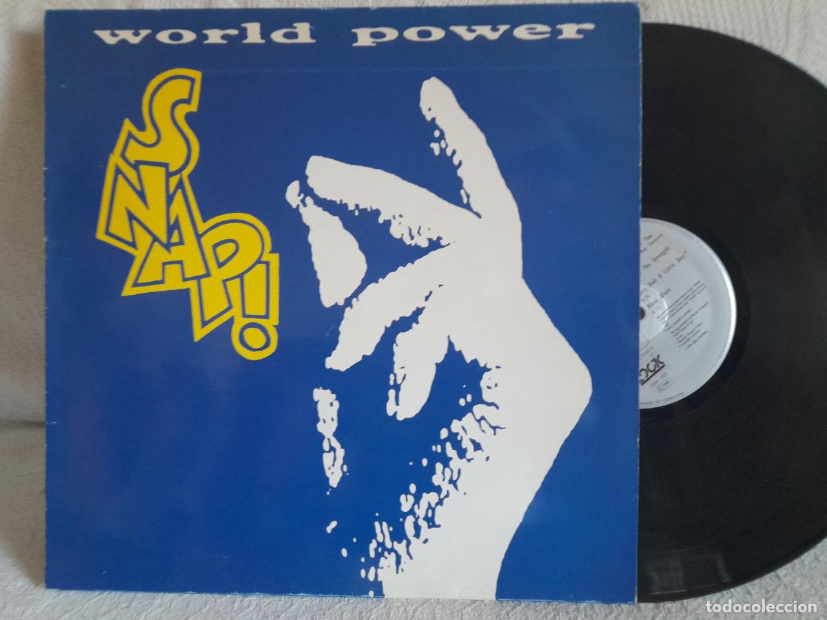 Discos de vinilo: SNAP World Power Lp como NUEVO .Ver titulos y dem&aacute;s informaci&oacute;n en fotos.Pedido m&iacute;nimo 9,00 euros