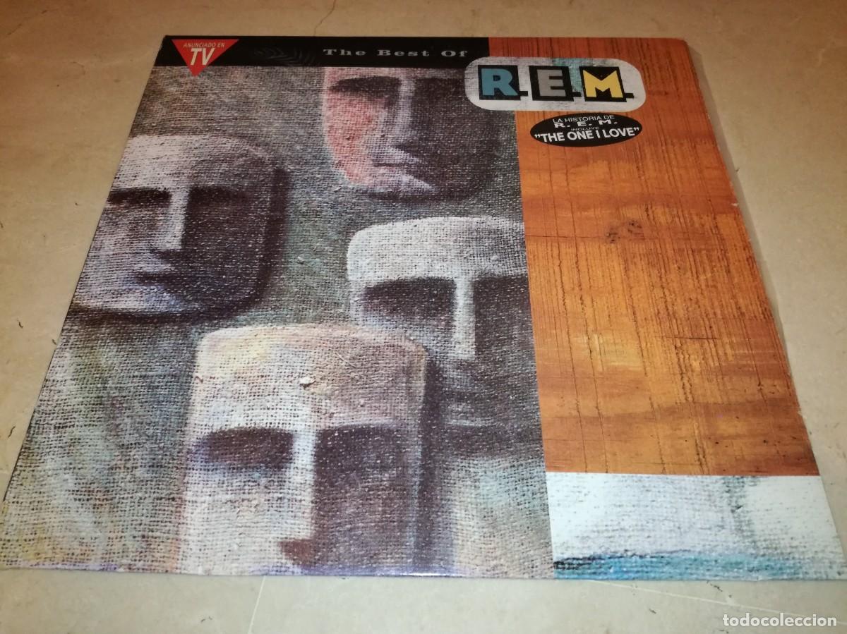 Discos de vinilo: THE BEST OF R.E.M.-CONTIENE ENCARTE-ORIGINAL ESPA&Ntilde;OL 1991
