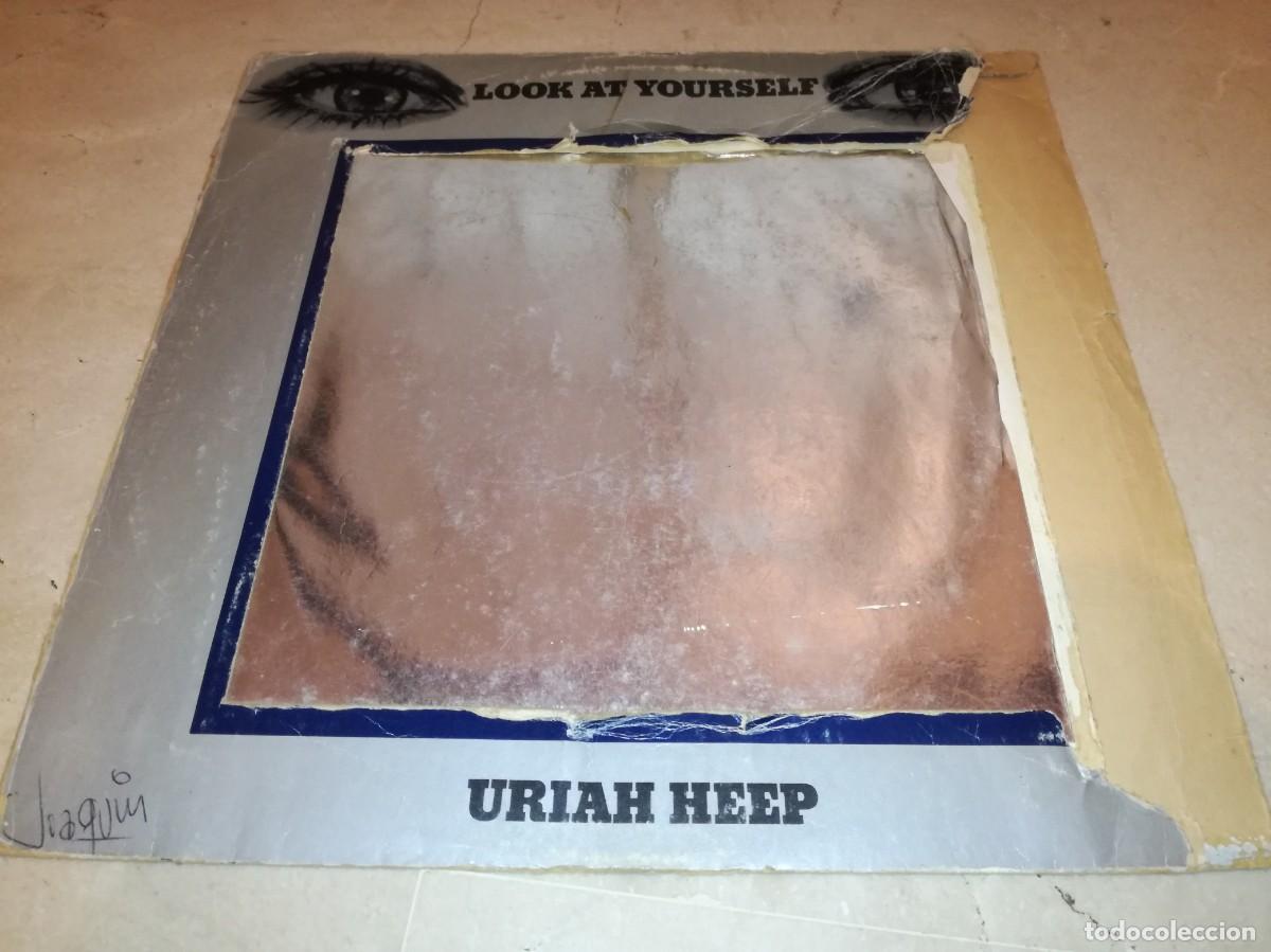 Discos de vinilo: URIAH HEEP-LOOK AT YOURSELF-PRIMERA EDICI&Oacute;N ESPA&Ntilde;OLA 1972