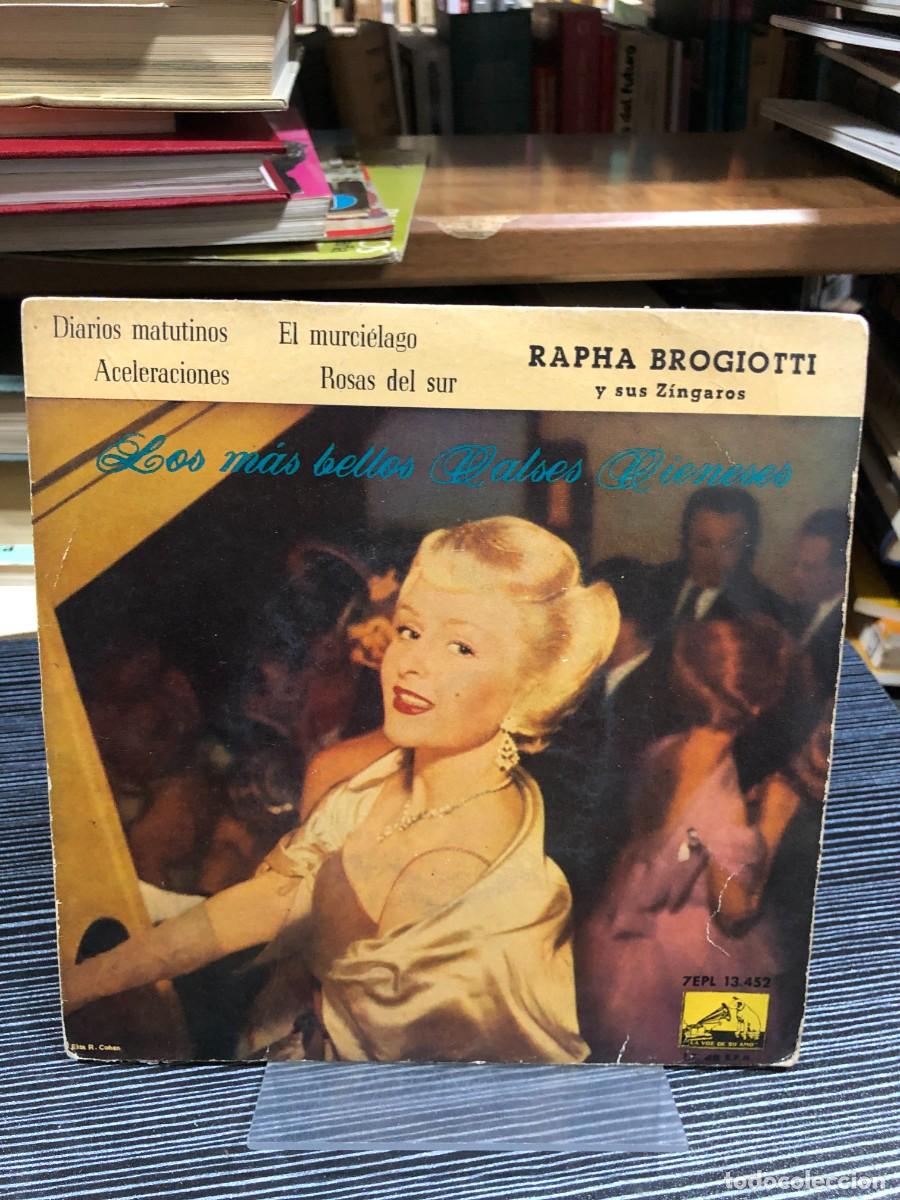 Discos de vinilo: Los m&aacute;s bellos Valses Vieneses Rapha Brogiotti y sus Z&iacute;ngaros