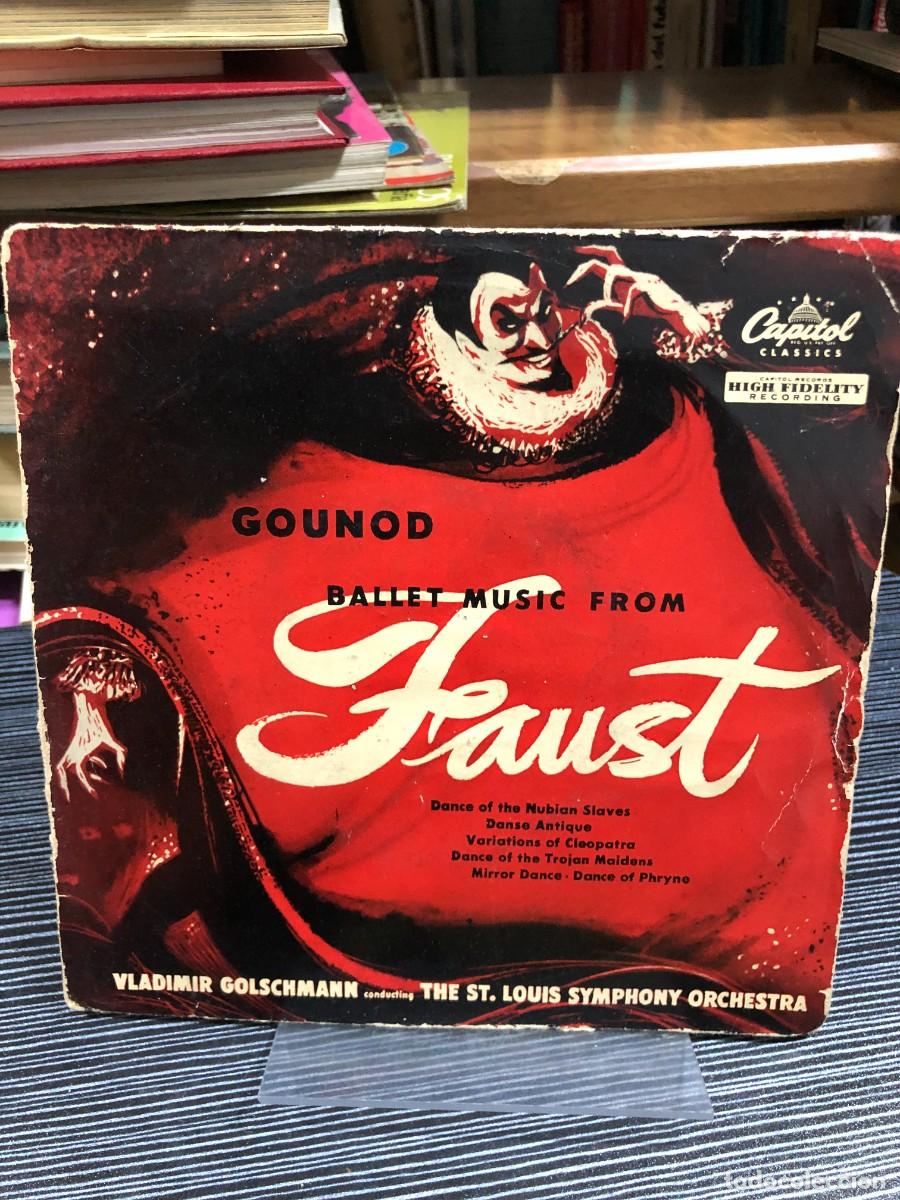 Discos de vinilo: Ballet Music from Faust (Gounod) Vladimir Golschmann (The St. Louis Symphony Orchestra)