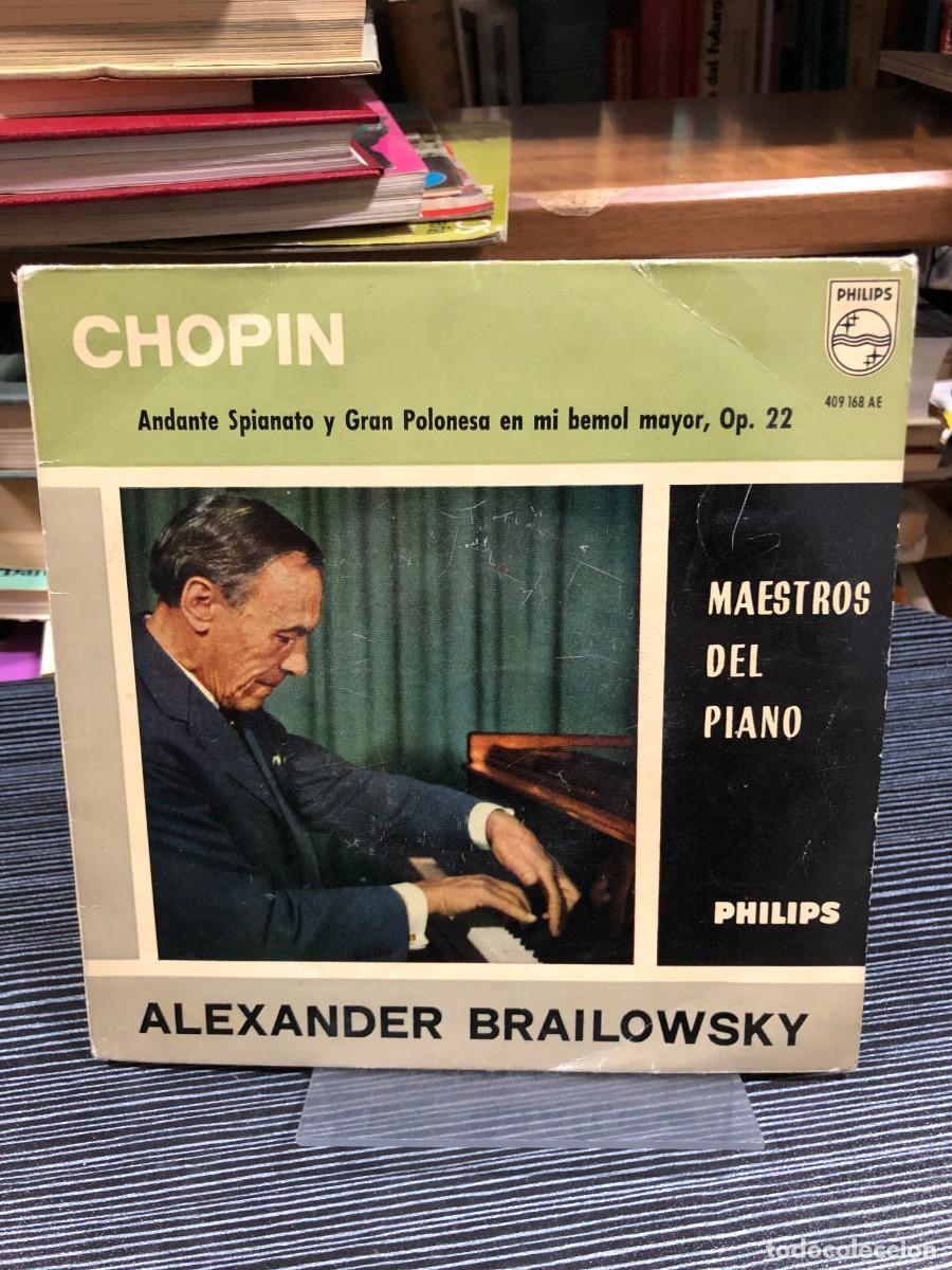 Discos de vinilo: Chopin: Andante Spianato y Gran Polonesa en mi bemol mayor, Op. 22 Alexander Brailowsky