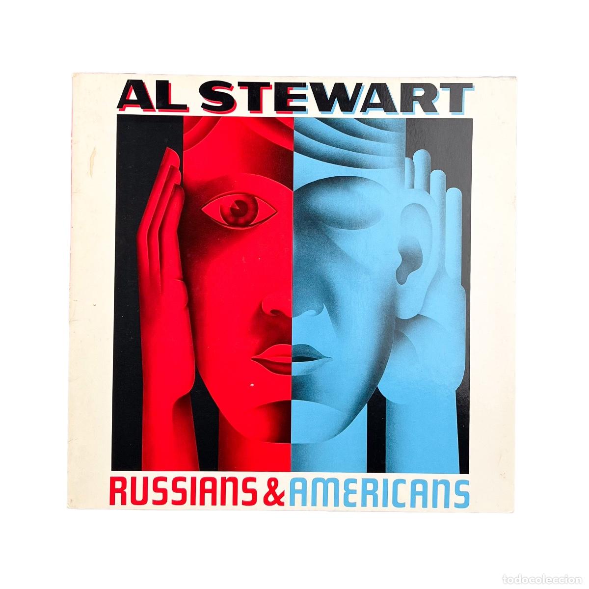 Discos de vinilo: LP. Al Stewart. Russians & Americans (VG/VG+)