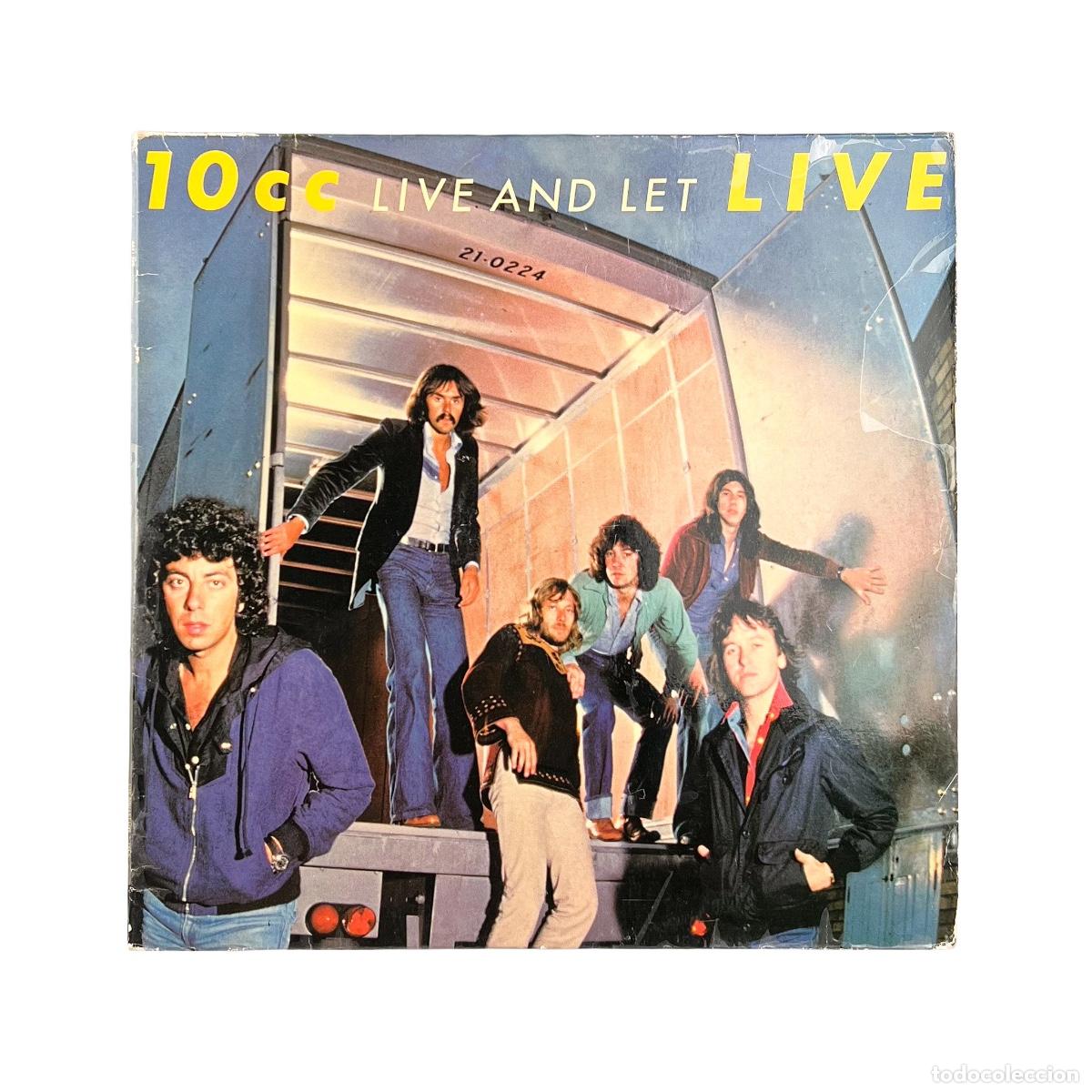 Discos de vinilo: 2xLP. 10cc. Live And Let Live (VG+/VG)