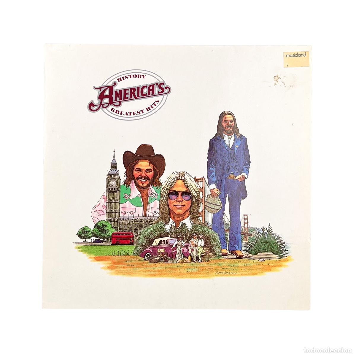 Discos de vinilo: LP. America. History &middot; America's Greatest Hits (VG+/VG+)
