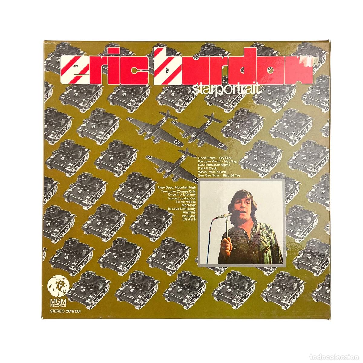 Discos de vinilo: 2xLP. Eric Burdon. Starportrait (VG/VG+)
