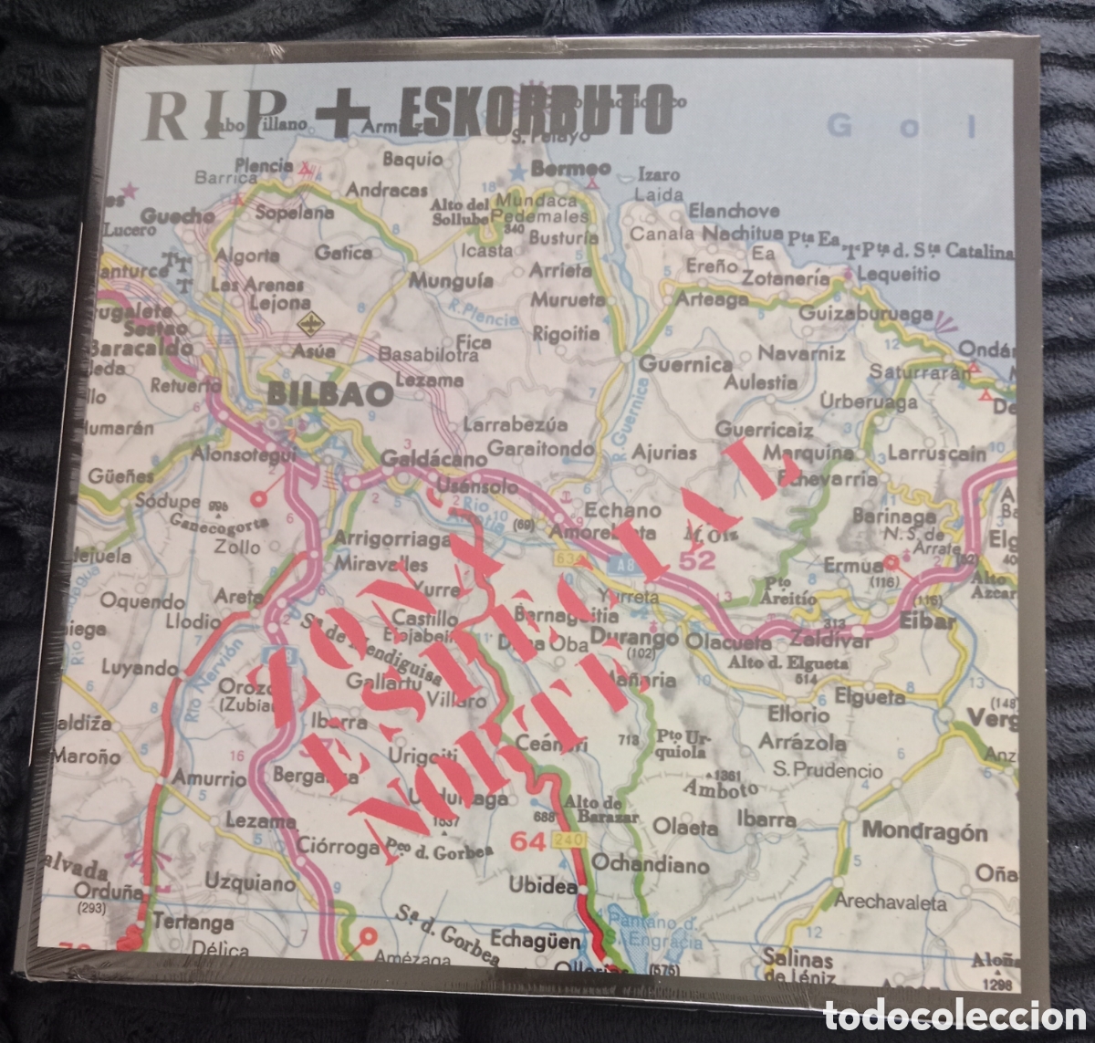 Discos de vinilo: Eskorbuto + RIP - Especial zona norte Lp nuevo