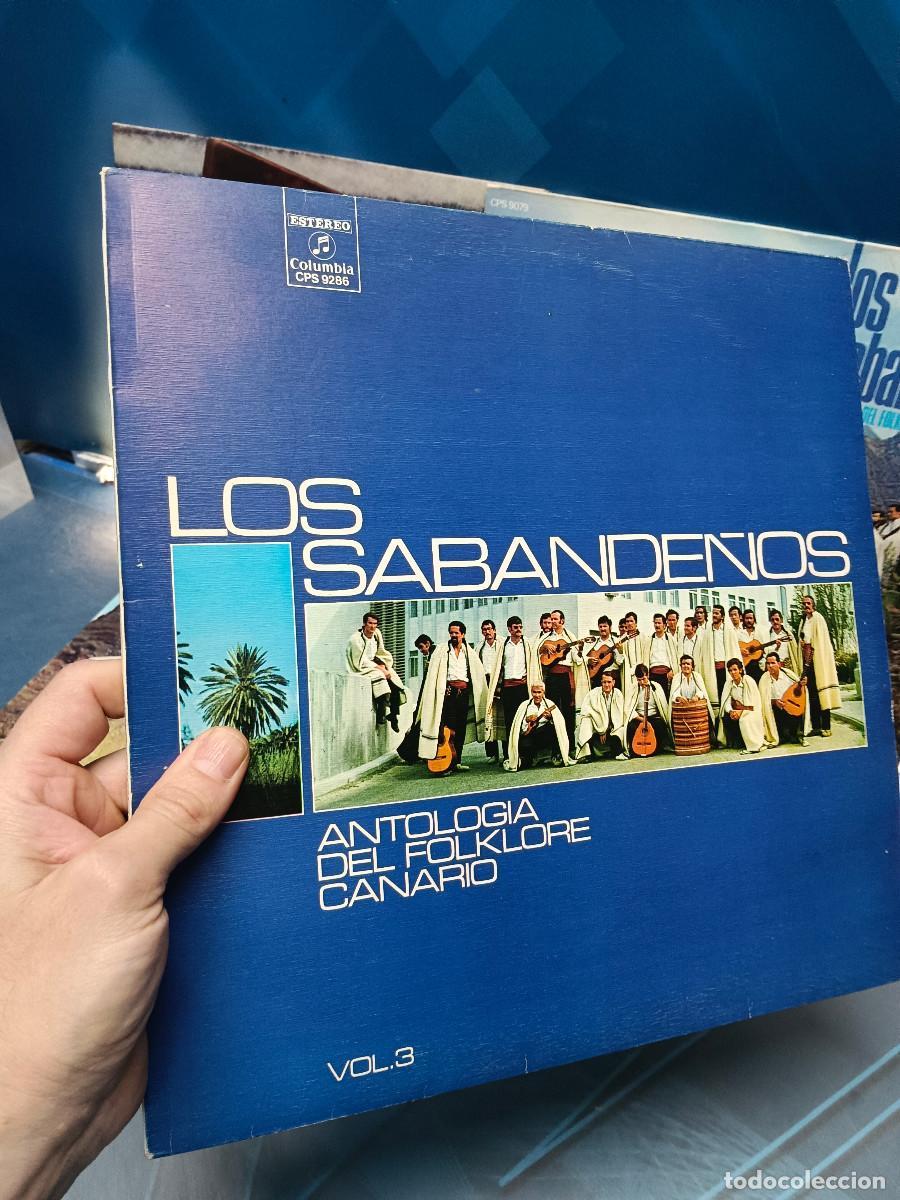 Discos de vinilo: Lote de 7 discos, Lps, vinilos LOS SABANDE&Ntilde;OS - Foto 7