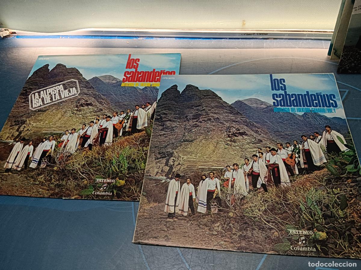 Discos de vinilo: Lote de 7 discos, Lps, vinilos LOS SABANDE&Ntilde;OS - Foto 9