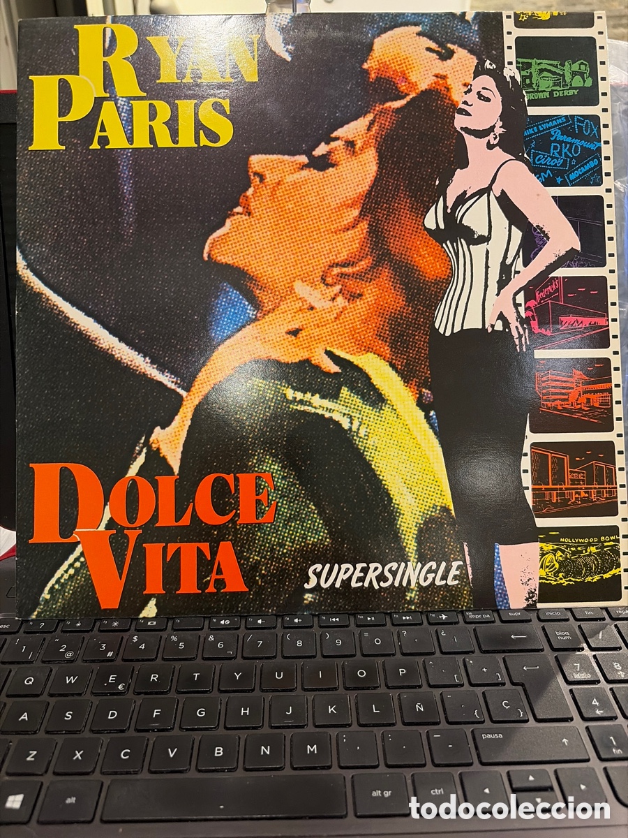 Discos de vinilo: RYAN PARIS - DOLCE VITA MAXI SINGLE