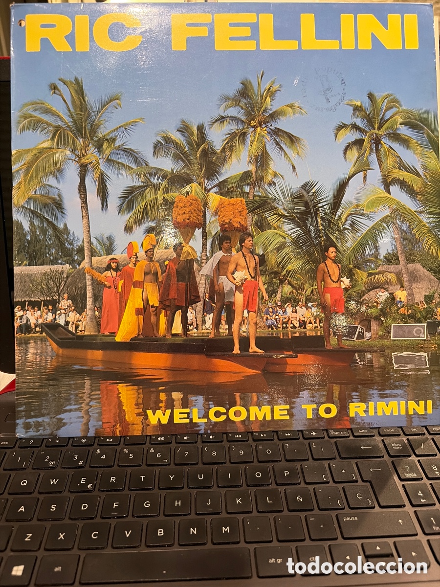 Discos de vinilo: RIC FELLINI - WELCOME TO RIMINI MAXI SINGLE SPAIN