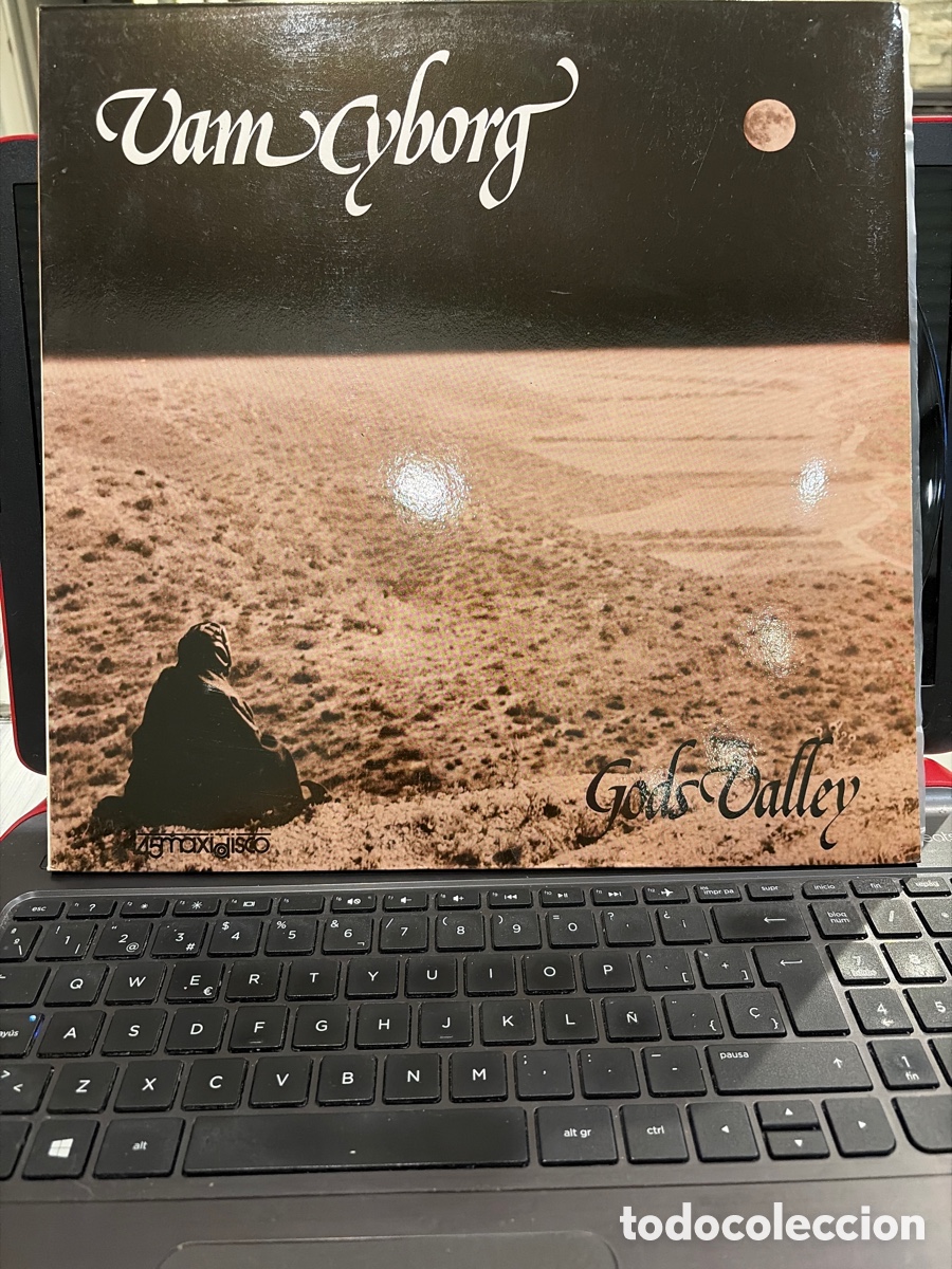 Discos de vinilo: VAM CYBORG - GODS VALLEY MAXI SINGLE MUY RARO SPAIN