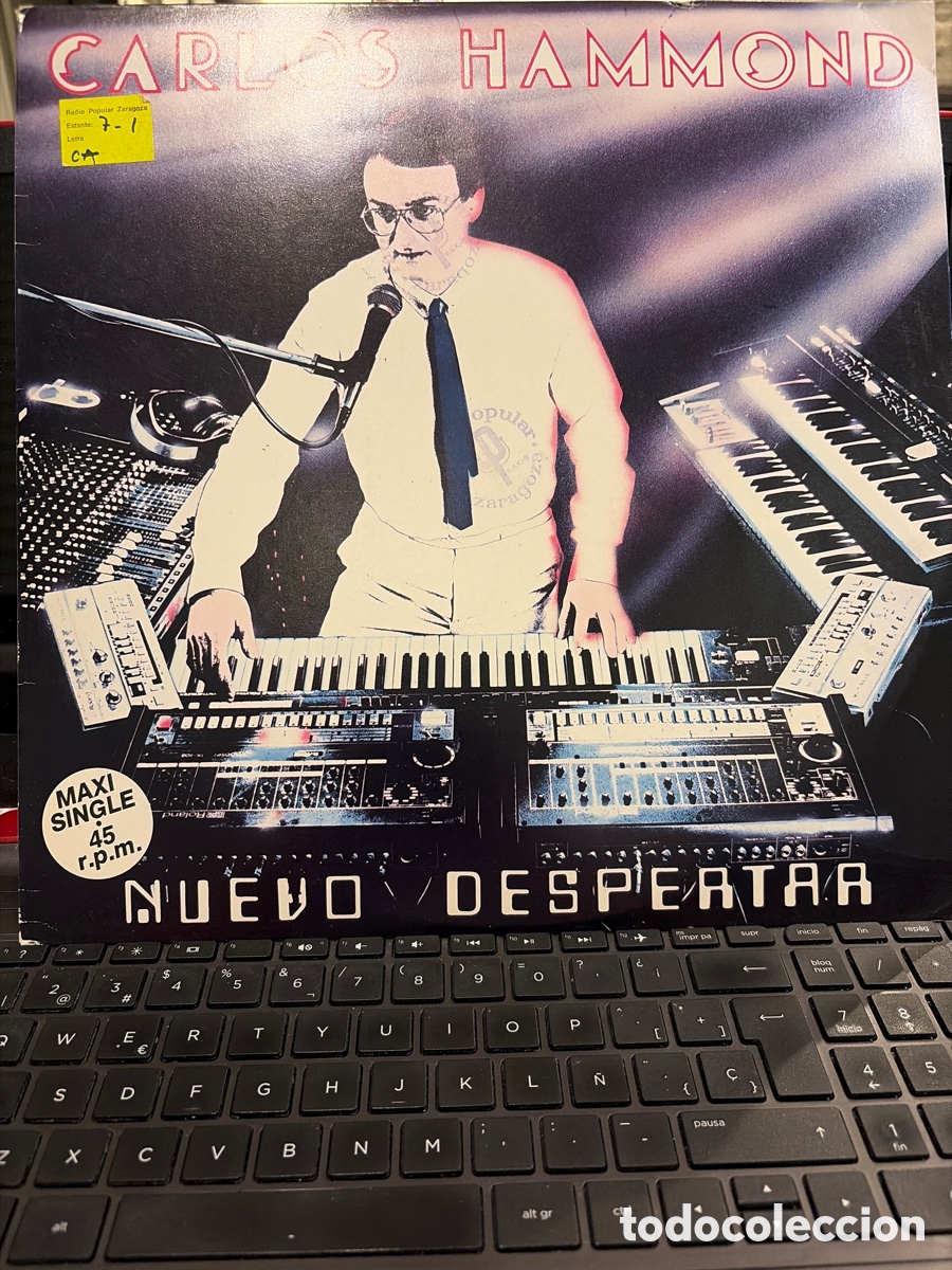 Discos de vinilo: CARLOS HAMMOND - NUEVO DESPERTAR MAXI SINGLE