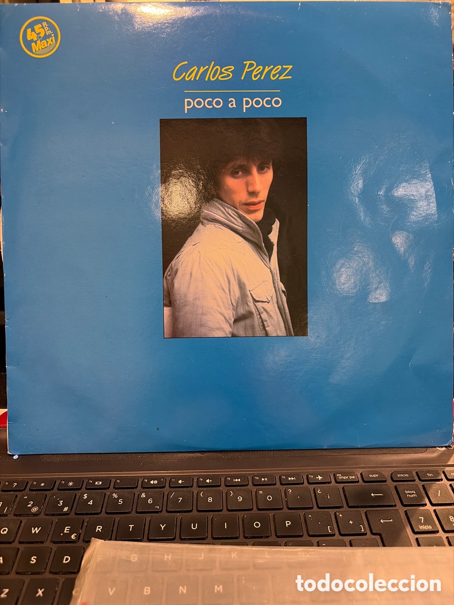 Discos de vinilo: CARLOS PEREZ - POCO A POCO MAXI SINGLE